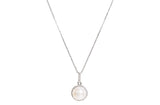 Freshwater Pearl Pendant Chain Necklace-Pearl Rack