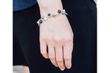 Multi-Color Braided Freshwater Pearl Bracelet 7mm-Pearl Rack