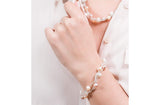Multi-Color Braided Freshwater Pearl Bracelet 7mm-Pearl Rack