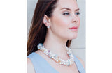 Natural Stones and Freshwater Pearl Necklace-Pearl Rack