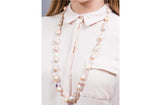 Peach Culture Freshwater Baroque Pearl Necklace 15mmx30mm-Pearl Rack