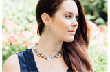 Pink Freshwater Keshi Pearl Necklace-Pearl Rack