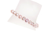 Single Strand Purple Freshwater Pearl Bracelet 8mm-Pearl Rack
