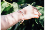 Single Strand Purple Freshwater Pearl Bracelet 9-10mm-Pearl Rack