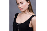 Sterling Sliver Freshwater Pearl Chain Necklace-Pearl Rack