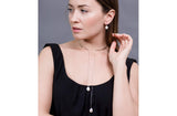Sterling Sliver Freshwater Pearl Chain Necklace-Pearl Rack