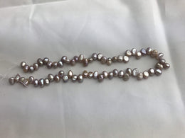 Strand Of Loose Irregular Pink Pearls 7-8mm-Pearl Rack