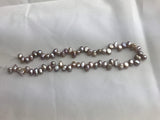 Strand Of Loose Irregular Pink Pearls 7-8mm-Pearl Rack