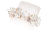White Freshwater Keshi Pearl and Crystal Bracelet-Pearl Rack