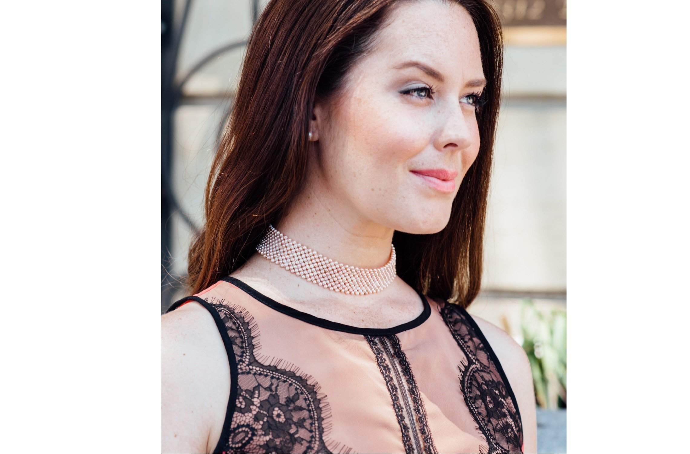 Pink Freshwater Pearl Choker 4mm-Pearl Rack
