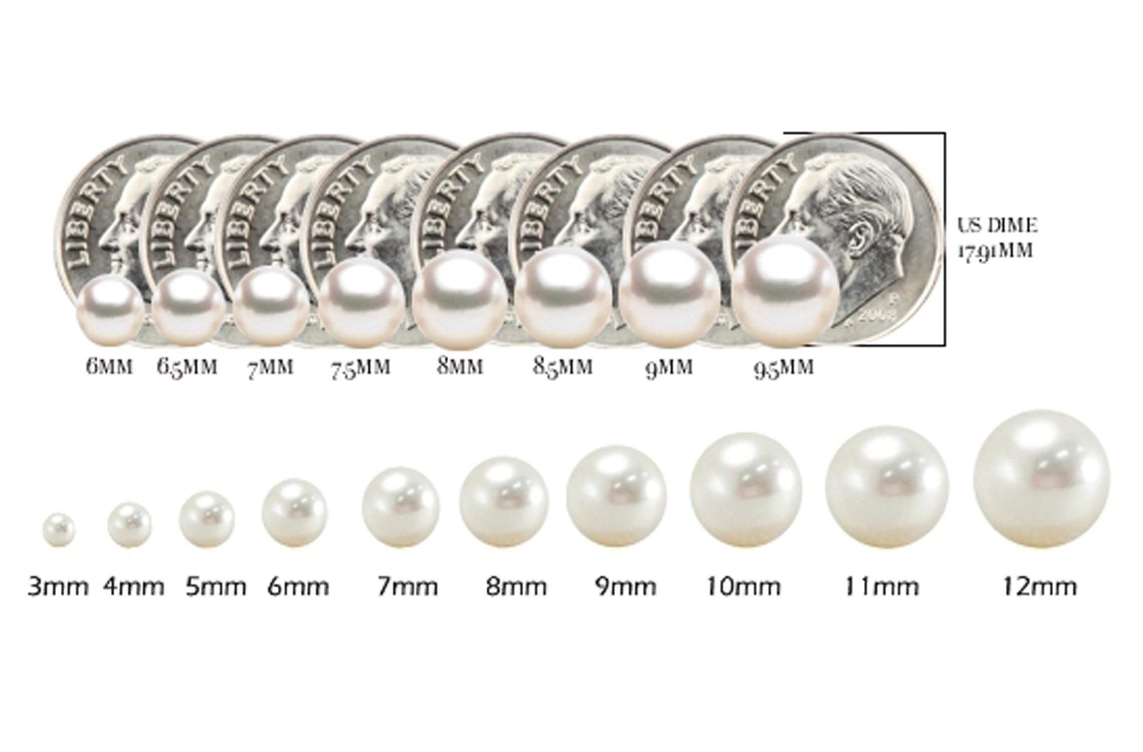 Single Strand Peach Freshwater Pearl Bracelet 6mm-Pearl Rack
