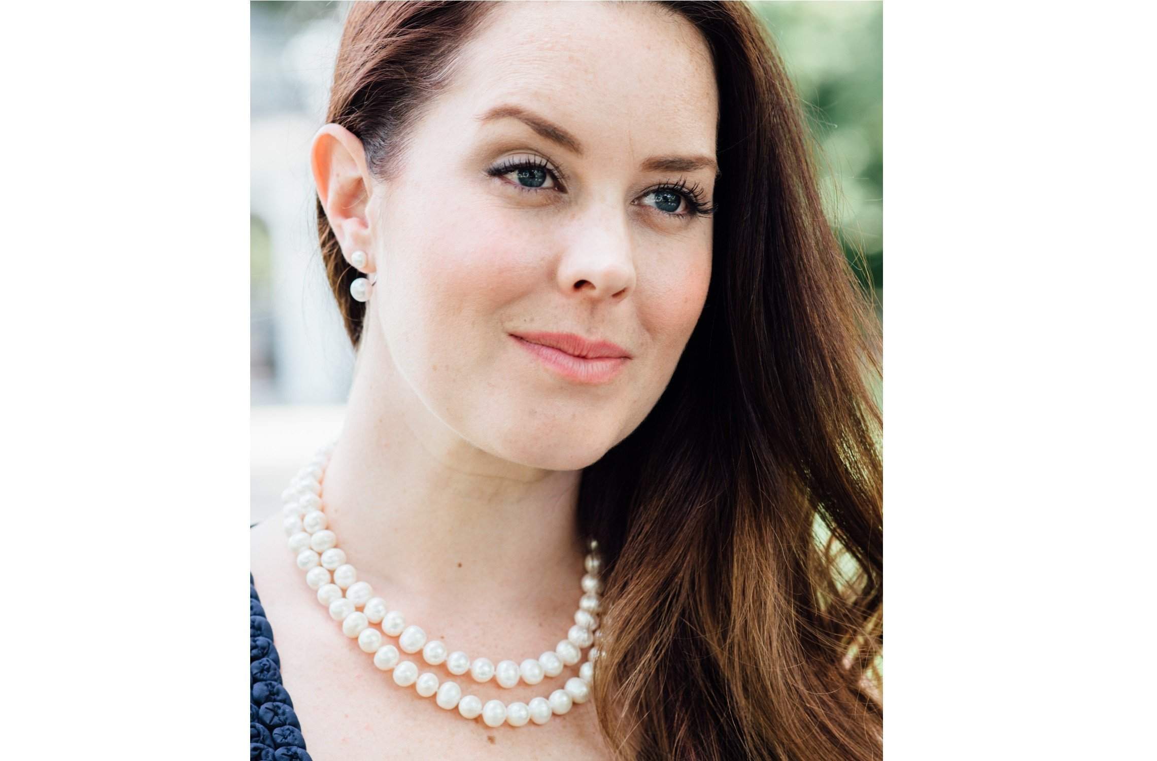 White Double Strand Layer Freshwater Pearl Necklace 10mm-Pearl Rack