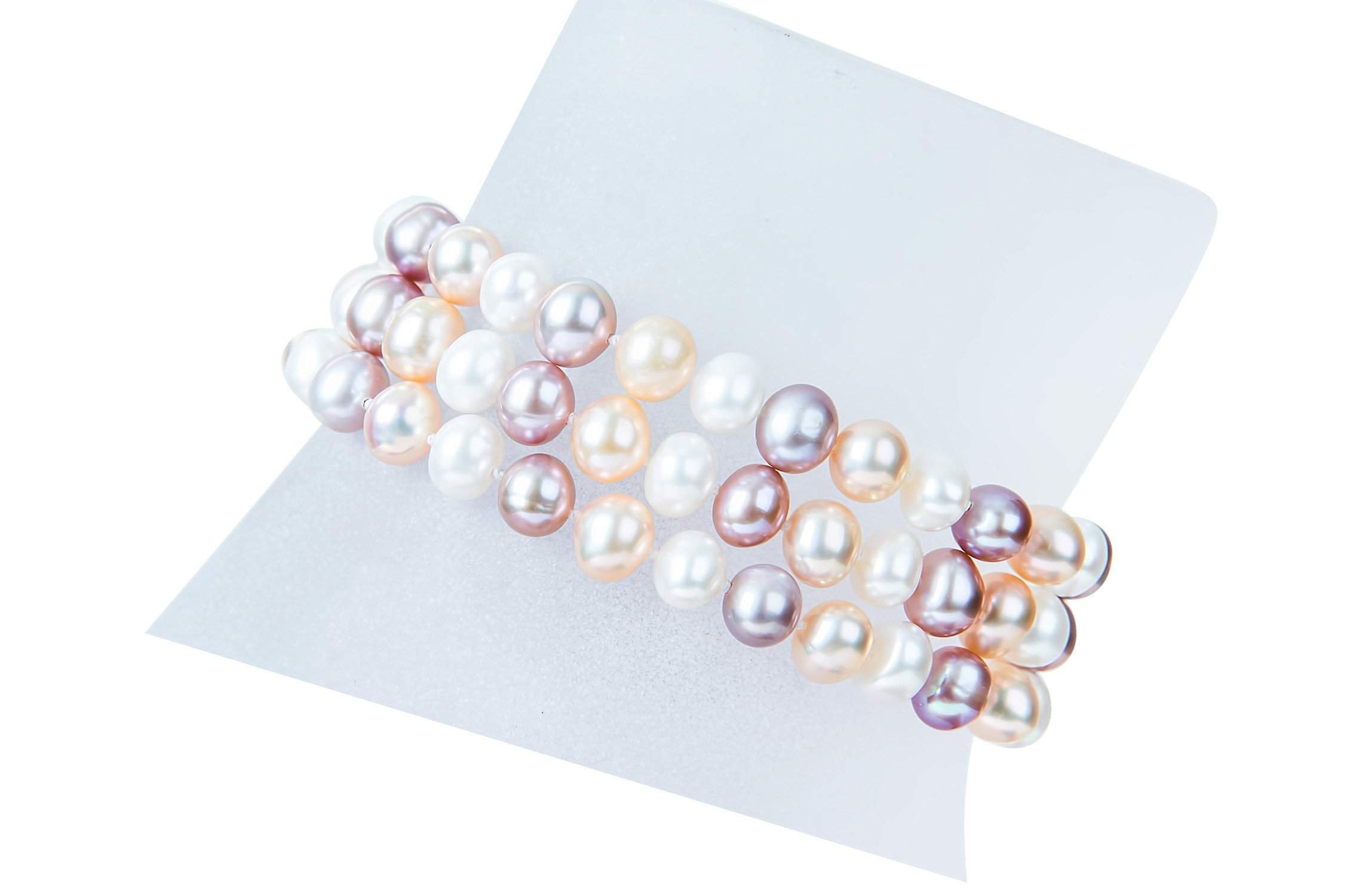 Triple Strand Pearl Bracelets