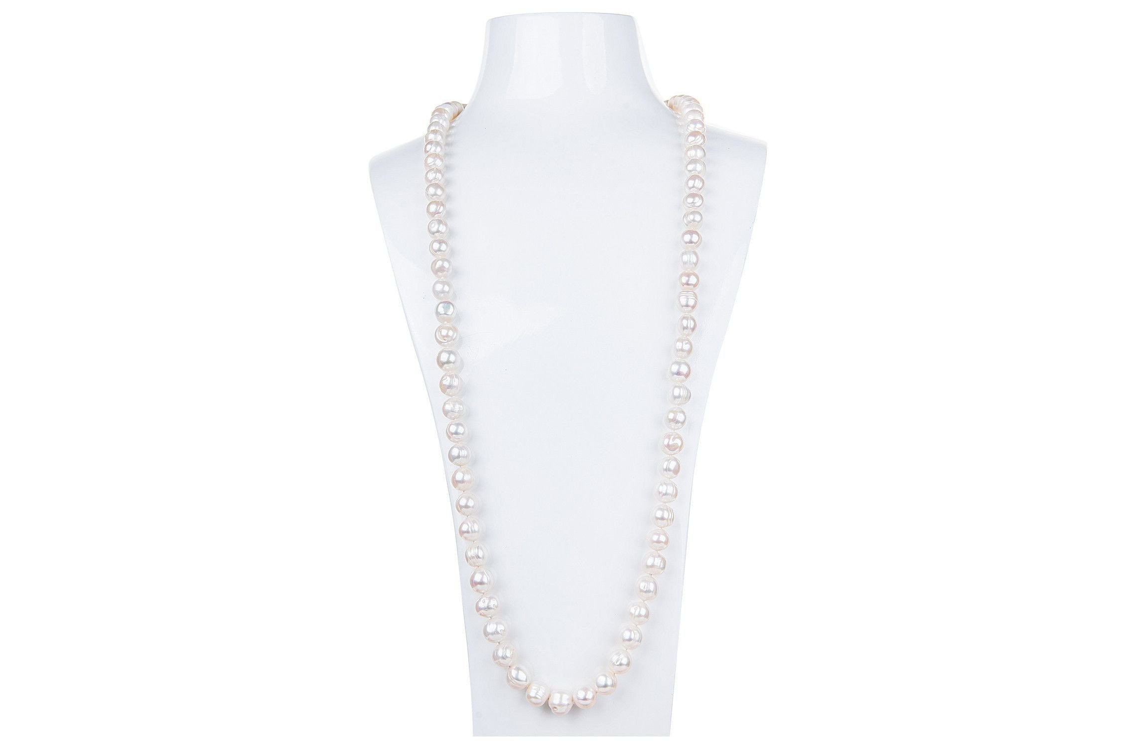 Long Pearl Necklaces