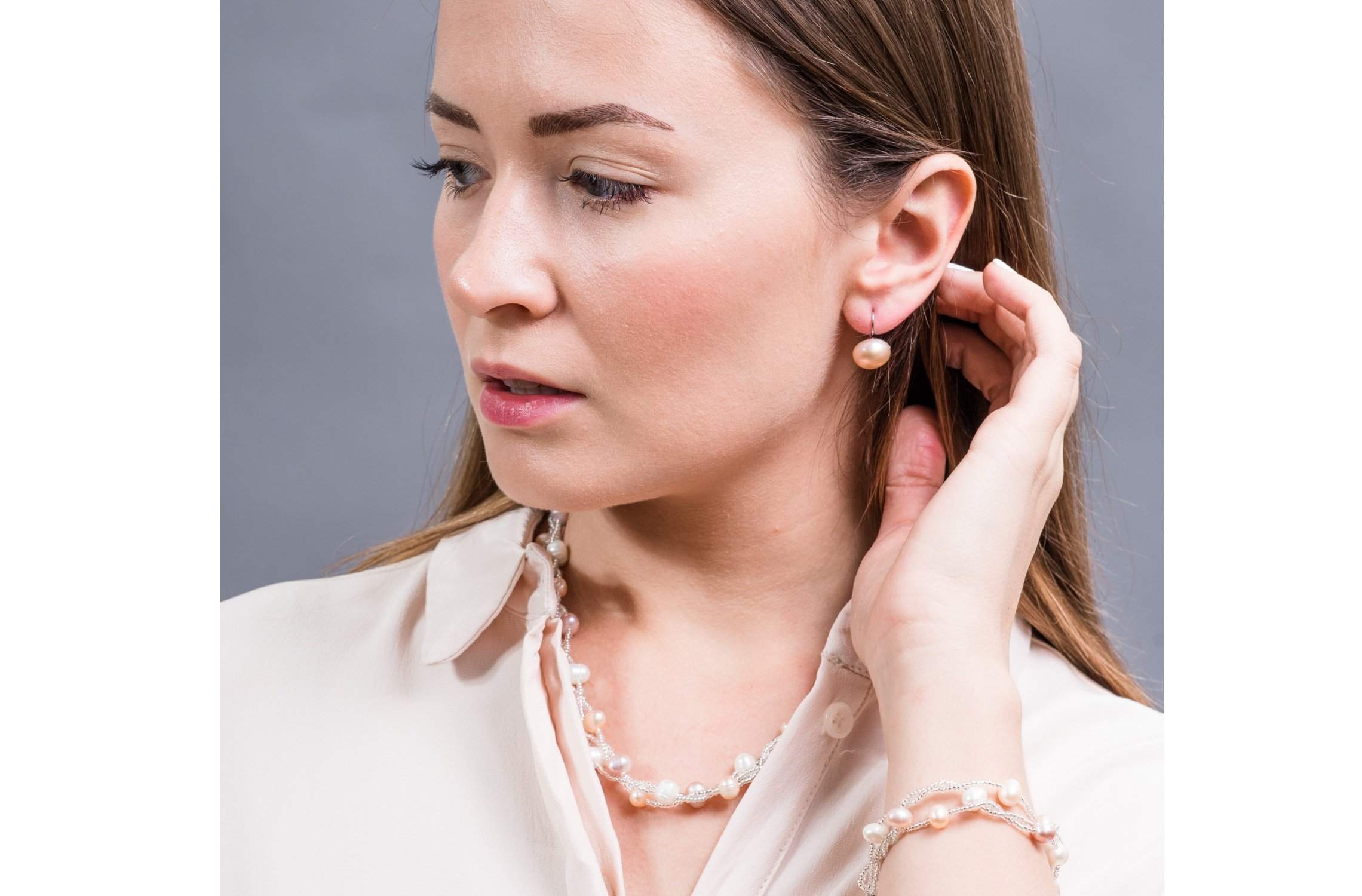 Peach Earrings