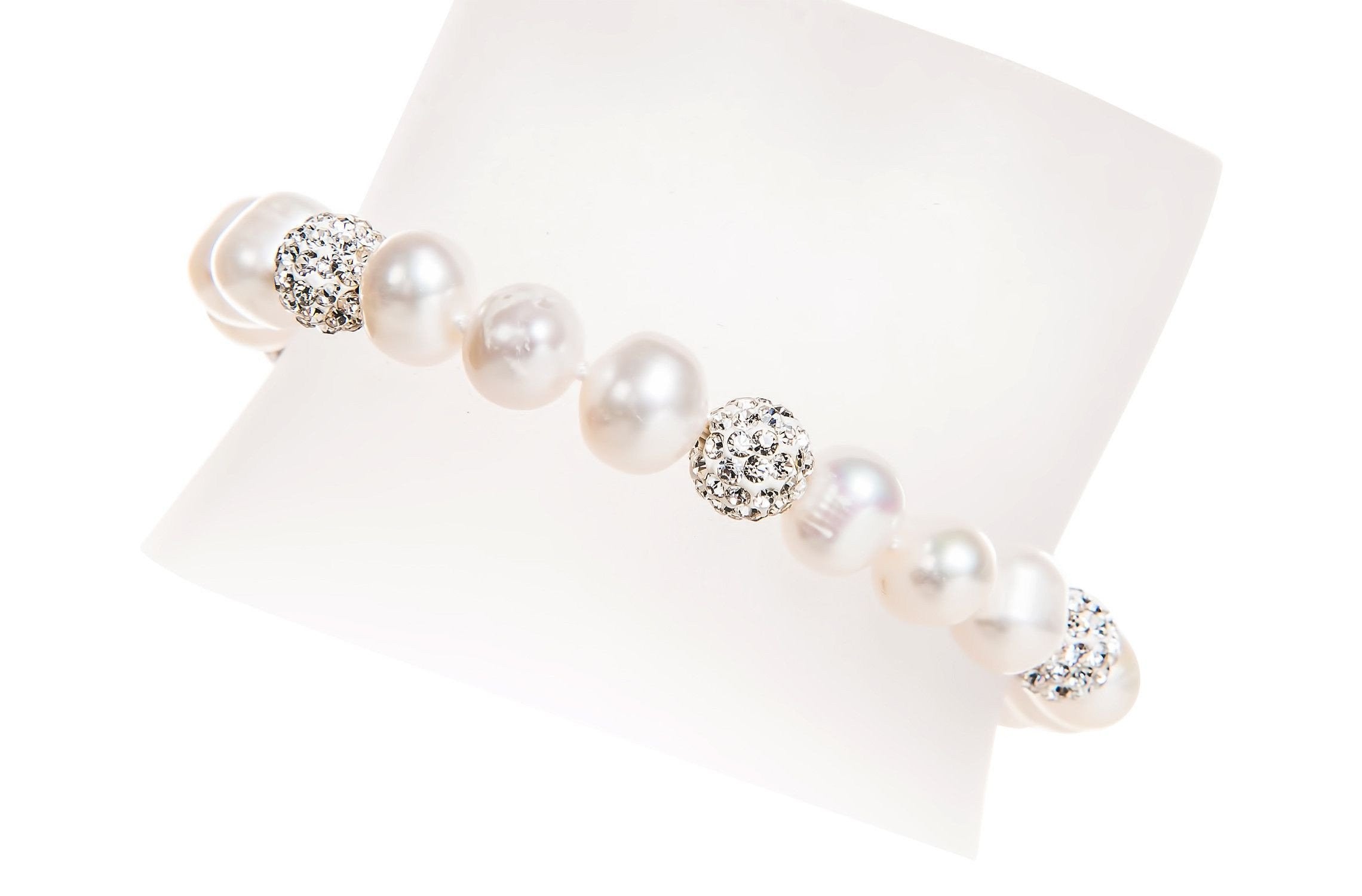White Pearl Bracelets