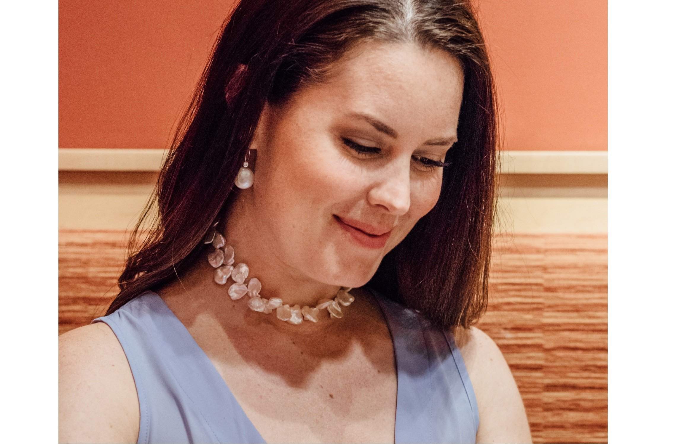 White Freshwater Keshi Pearl Choker-Pearl Rack