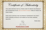 11-12 mm Peach Freshwater Pearl Drop Earrings in Sterling Silver-Pearl Rack