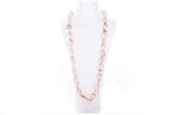 Peach Culture Freshwater Baroque Pearl Necklace 15mmx30mm-Pearl Rack