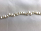 Strand Of Loose Irregular White Pearls 7-8mm-Pearl Rack