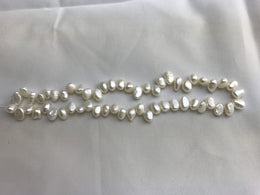 Strand Of Loose Irregular White Pearls 7-8mm-Pearl Rack