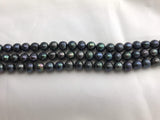 Strand Of Loose Peacock Off-Round Pearls 10mm-Pearl Rack