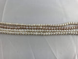 Strands Of Loose Pearls 8mm Off-Round White-Pearl Rack